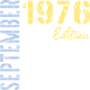 September 1976, 50th birthday