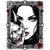 Gothic Mask Portrait