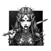 Moon Queen Elven Warrior
