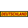 Deutschland Neon Retro Design