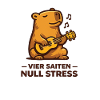 Vier Saiten Null Stress Ukulele Wasserschwein