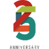 25 ans – Design anniversaire moderne