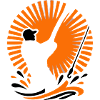 Icône de silhouette de pêcheur