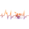 Batterie Pulse Neon: Vibes Musicales