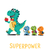 Teachersaurus Humour d’enseignant avec Petit Dinosaure