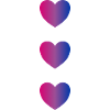 Bi Flag Herzen