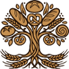 Tree of Life Pretzel Bread Logo