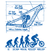 MTB Evolution Blueprint: Full Suspension Rahmen