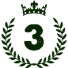 Three Crown Winner's Emblem