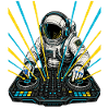 Astronaut DJ Laser