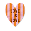 Love Is Love Herzstreifen