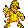 Graffiti Taube Character