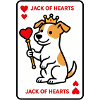 Jack Russell Of Hearts Originaldesign