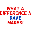 Quelle différence Dave fait