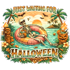 Attendant l’anticipation du squelette d’Halloween