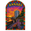 Annaba Vitrail Promenade au Coucher