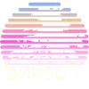 Sonnenuntergangspalmen
