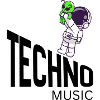 Kosmischer süßer Alien auf Astronaut