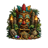 Tiki Totem Schatzmaske