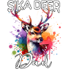 Sika deer dad