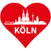 Köln Herz Skyline