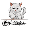Geduldsfaden der Katze reißt