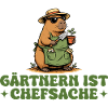 Gärtnern ist Chefsache Hobbygärtner Capybara