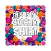 Häkelshirt Farbexplosion