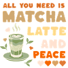 Matcha Latte Design