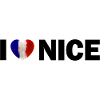 I love Nice Frankreich Nizza