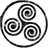 Triskele-Spiralemblem