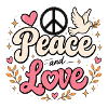 Frieden und Liebe