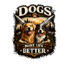 Hunde machen das Leben besser