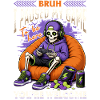 Skeleton Gamer Gaming Halloween