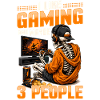 Skeleton Gamer Gaming Halloween