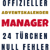 Adventskalender Manager 24 Türchen Adventszeit