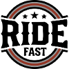 Ride Fast Abzeichen Logo
