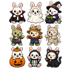  Halloween-hasen, Niedliches