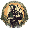  Dudelsackspieler schottischer Bagpipe-Sound