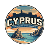Retro Cyprus Aphrodites Rock-Abzeichen