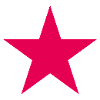 Neonpink Stern 