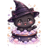 Hexen – Kawaii Hexenkatze