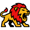 Löwe Maskottchen Wappen Logo
