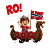 Norwegischer Wikinger Drachenboot