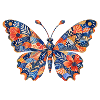 Patchwork Butterfly Pattern