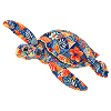 Patchwork Turtle Floral Pattern