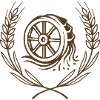 Mühlrad Mühle – Bäcker Handwerk Symbol