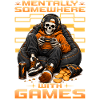 Skeleton Gamer Gaming Halloween