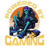 Skeleton Gamer Gaming Halloween