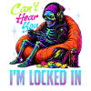 Skeleton Gamer Gaming Halloween